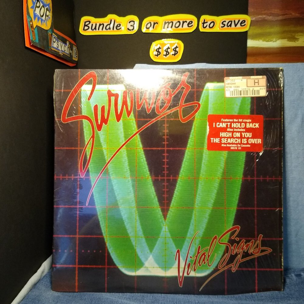 Survivor Vital Signs 1984 Vinyl Record